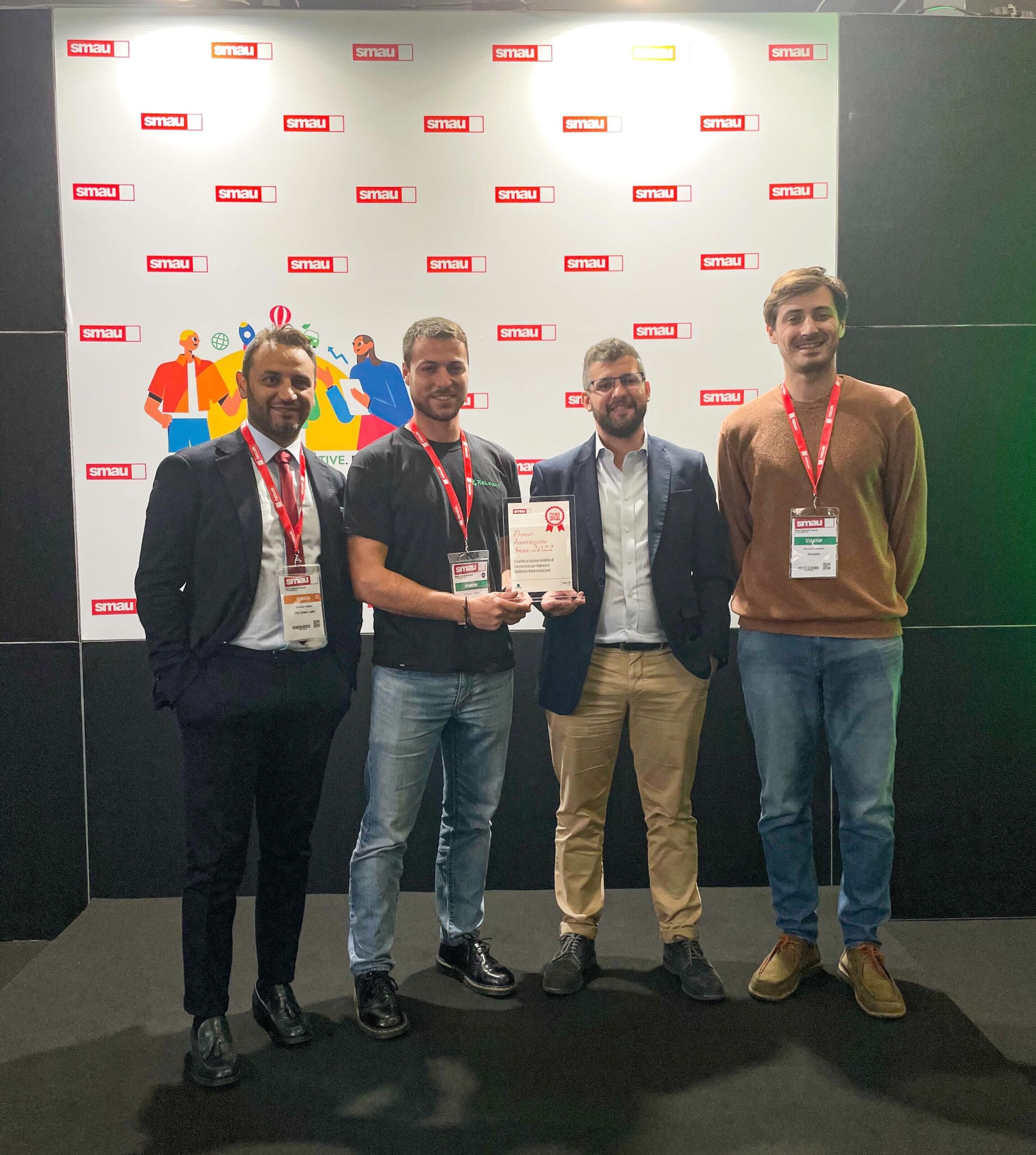 ReLearn wins the SMAU Innovation Award together with City Green Light