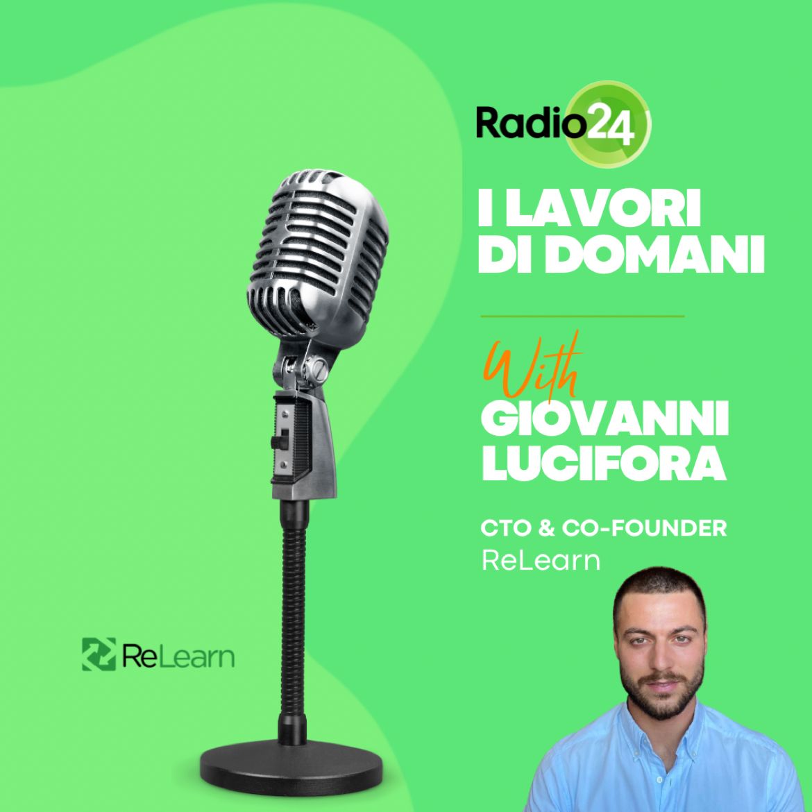 Interview with our CTO Giovanni Lucifora – Radio 24