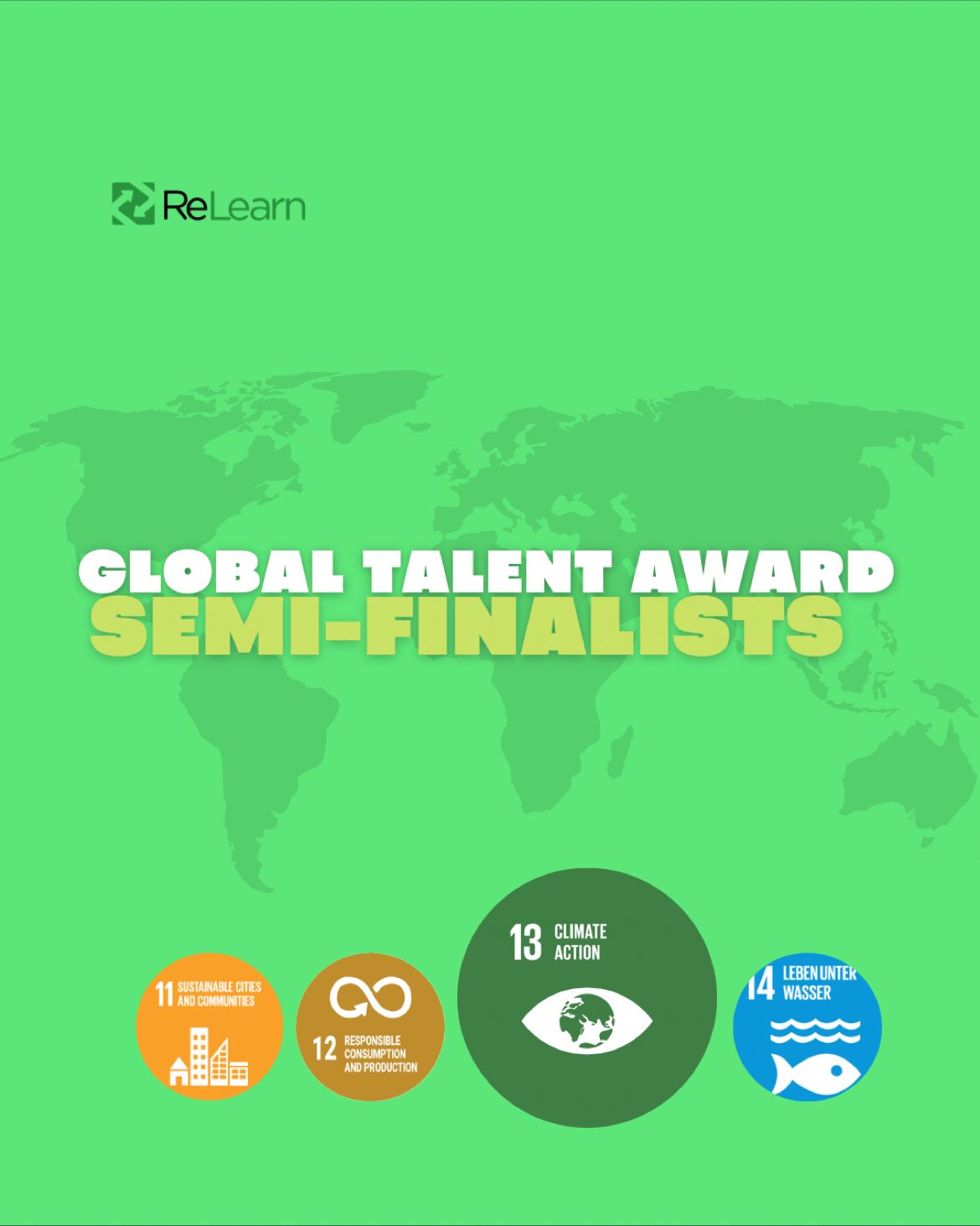 Global Talent Award Semi-Finalists!