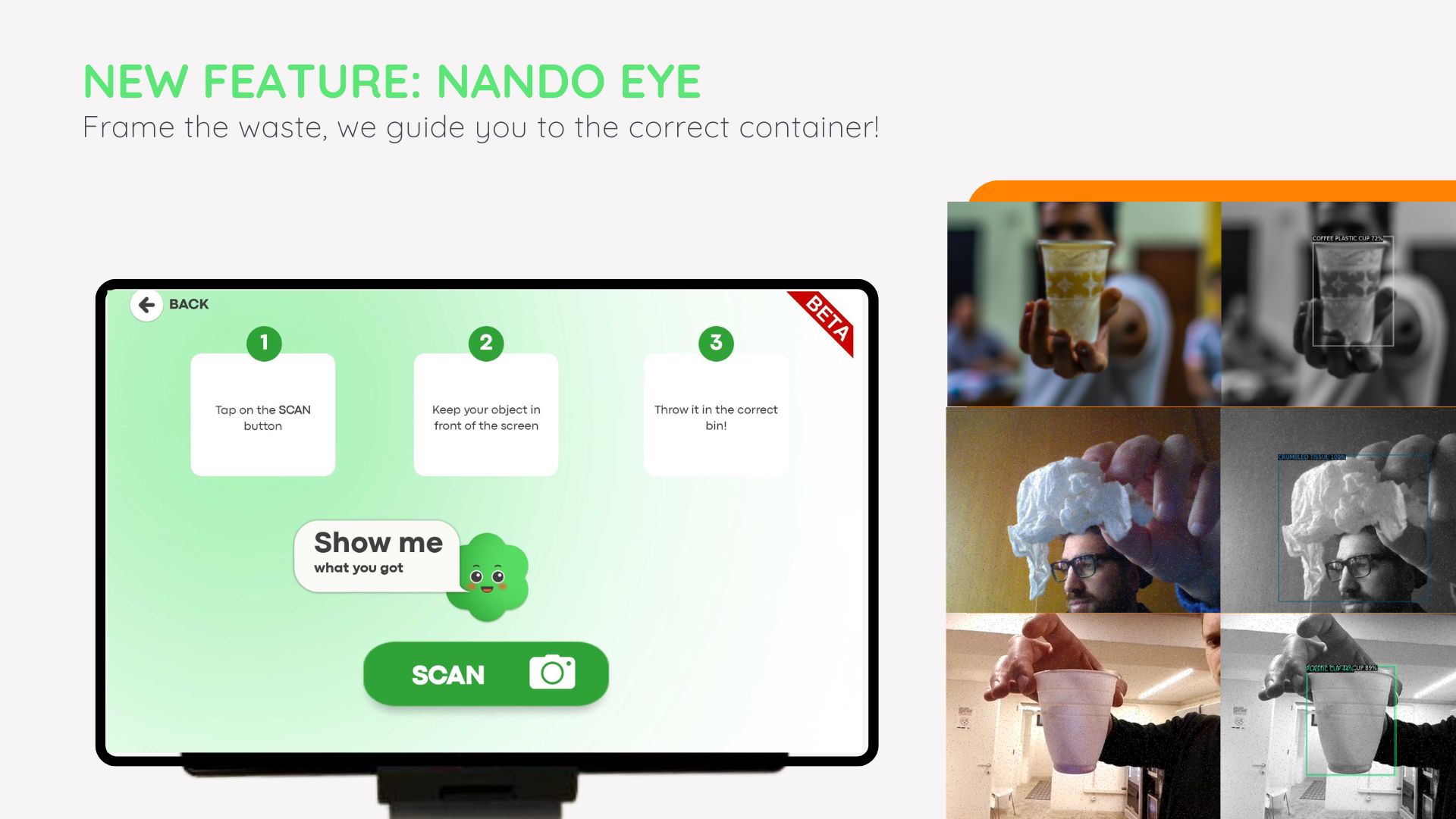 New feature released: NANDO EYE!
