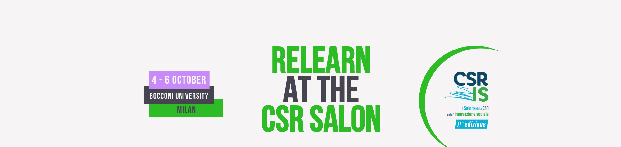 ReLearn attends “Il Salone della CSR e dell’Innovazione Sociale”
