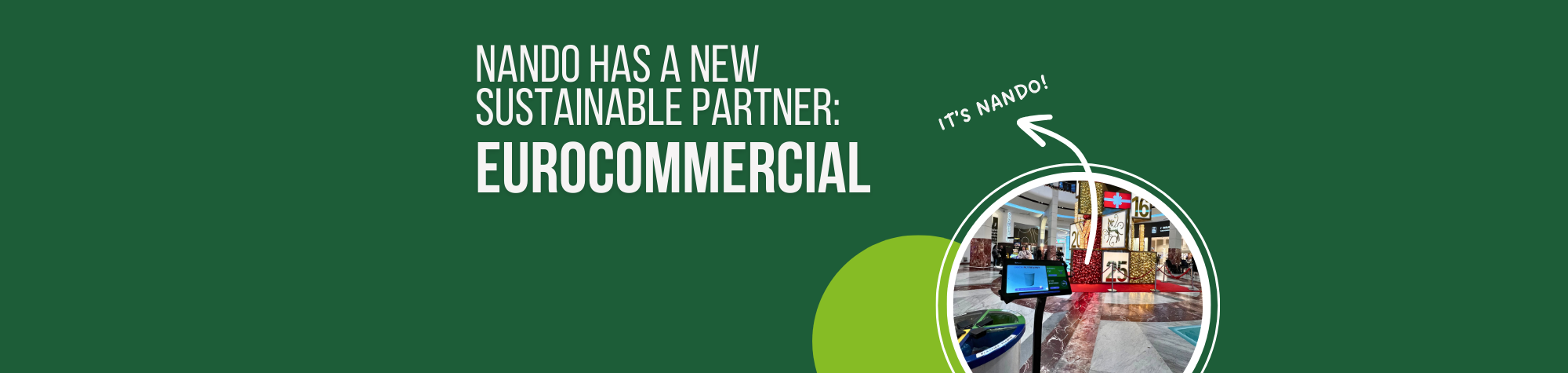 EUROCOMMERCIAL Properties NV is our new sustainable partner!